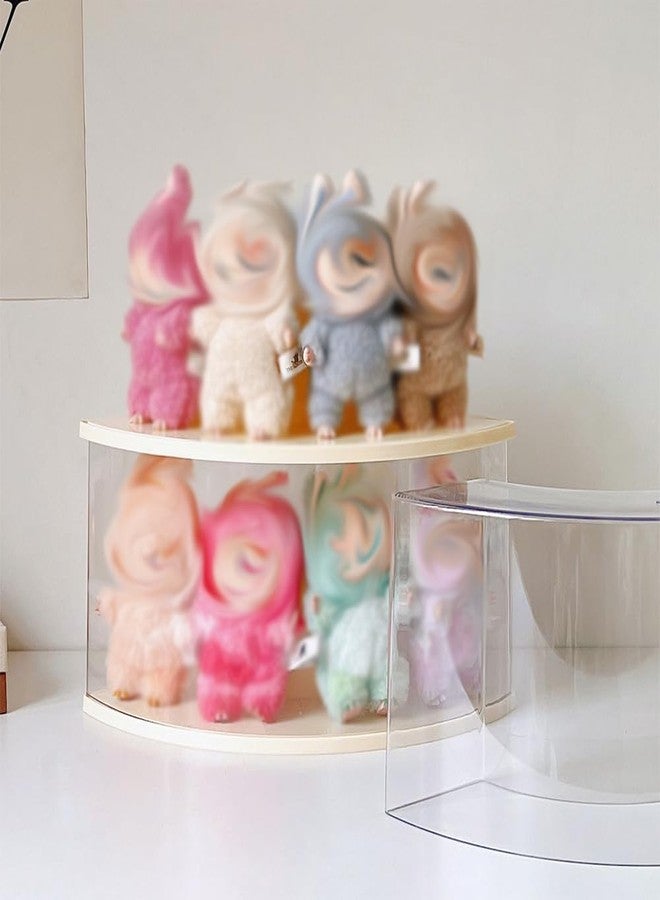 Lunarixel Plush Blind Doll Clear Display Case,Stackable Storage Bins,Dust and Moisture Proof(No Doll) - Image 3